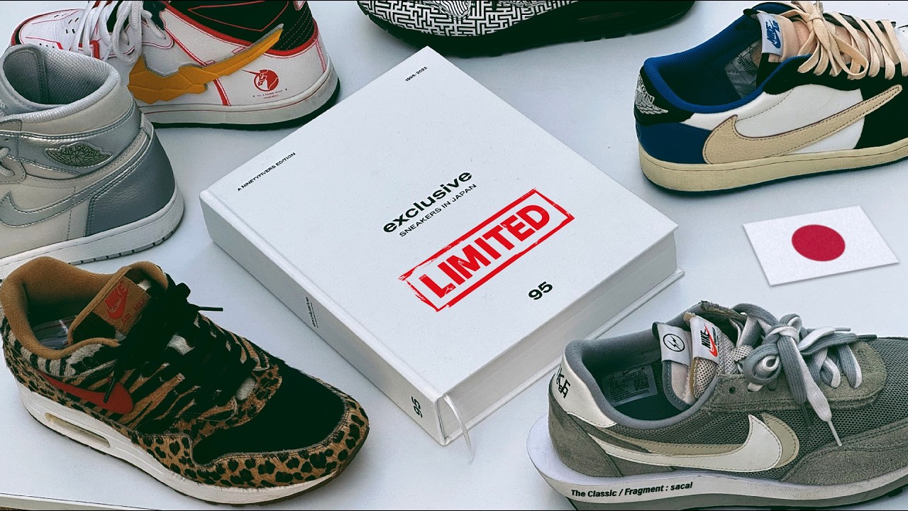 EXCLUSIVE SNEAKERS IN JAPAN! SUPER LIMITED ARCHIVE BOOK WITH