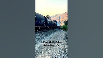Southbound UP train on 8/22/23 Cable-Tehachapi, Ca