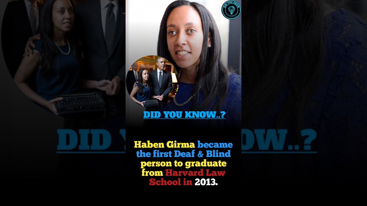 She Became the FIRST Deafblind Harvard Lawyer in History! 💪📚