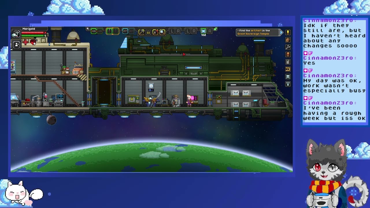 [ CatGaming | Ep.7 - Once again into the stary adventure~! / Starbound ]