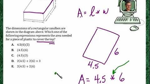 Praxis Application GEOM023  Area of a rectangular solid