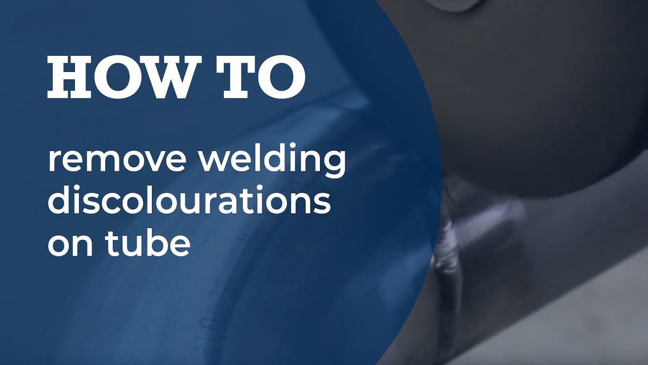 Welding discolourations on tube (F-line Rebel One unitized)