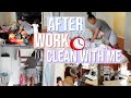 AFTER WORK CLEANING ROUTINE WORKING MOMS! CLEANING MOTIVATION FOR YOUR DAILY CLEANING ROUTINE