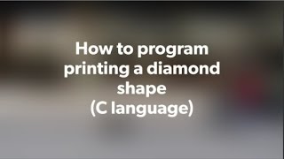 Famous How to output a diamond shape in the screen (Using C language, romb rombus) Net Worth