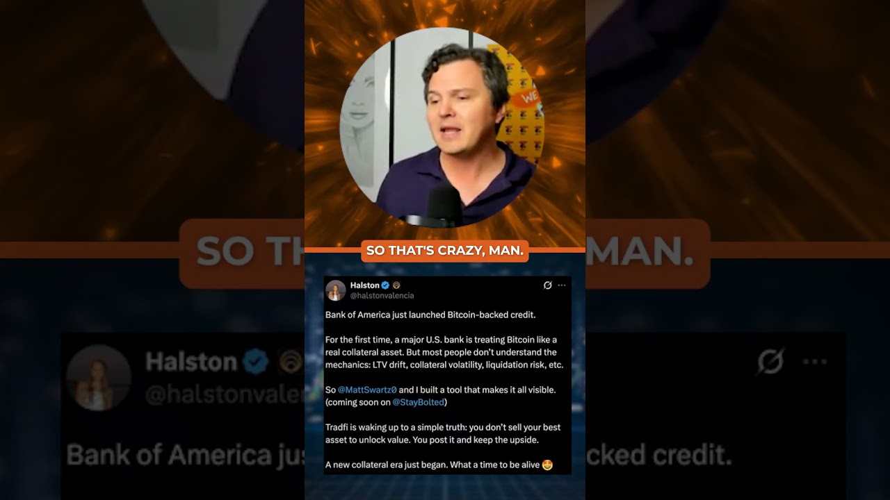 Major Banks Are Now Issuing Bitcoin-Backed Credit - YouTube