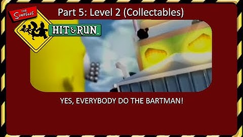 Xin Plays: Simpsons Hit And Run (PS2) Part 5: Level 2 (Collectables)