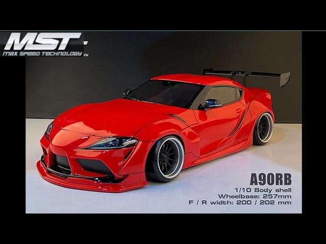 RC DRIFT：MST TOYOTA A90 スープラRB ボディーを発表