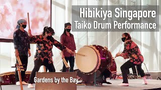 Hibikiya Singapore - Taiko drums performance at Gardens by the Bay