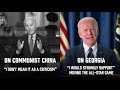 Biden's Hypocrisy on the GA voting laws