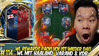 LOL 7 MIO SPIELER IN WL REWARDS + 500K PACK GEZOGEN 🔥🔥 WL MIT TOTS KDB, VARANE & HAALAND 😮 FIFA 23