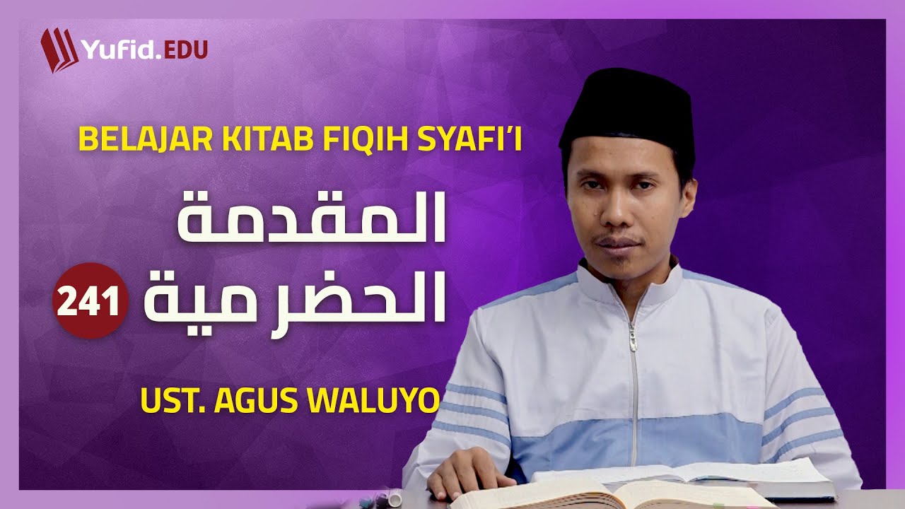 241. Urutan Shalat Berjamaah yang Paling Ditekankan (Fiqih Mazhab Syafi'i) - Ustadz Agus Waluyo