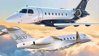 Embraer Praetor 600 vs Bombardier Challenger 3500 — Comparativa Completa