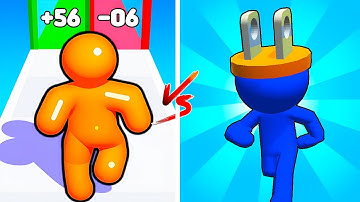 Tall Man Run VS Plug Head Race 🏃‍♂️⚡ All Levels Max Update Walkthrough Mobile NEW Gameplay JQ6R