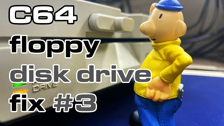 Commodore C64 disk drive repair: too many MHz!