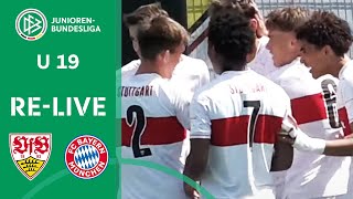 LIVE 🔴 VfB Stuttgart U 19 vs. FC Bayern München U 19 | A-Junioren-Bundesliga 2023/24