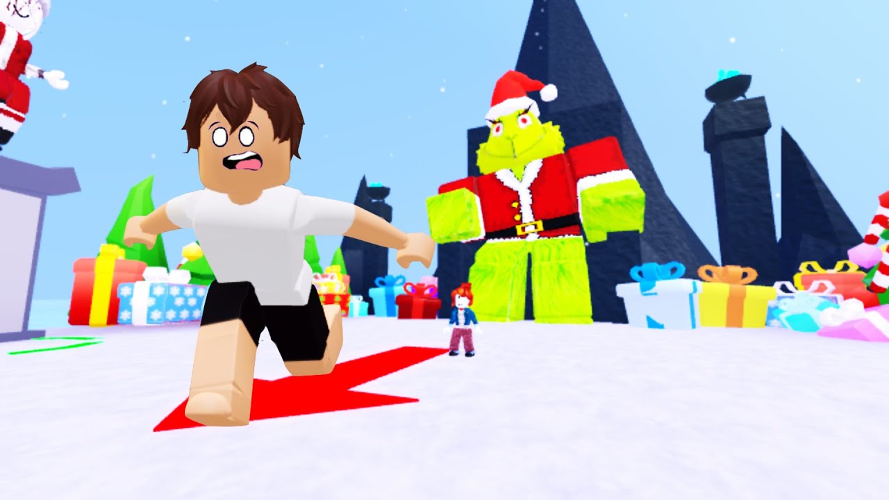 Roblox escape grinch for admin...