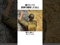 箱ひとつで食事を確保した兵士