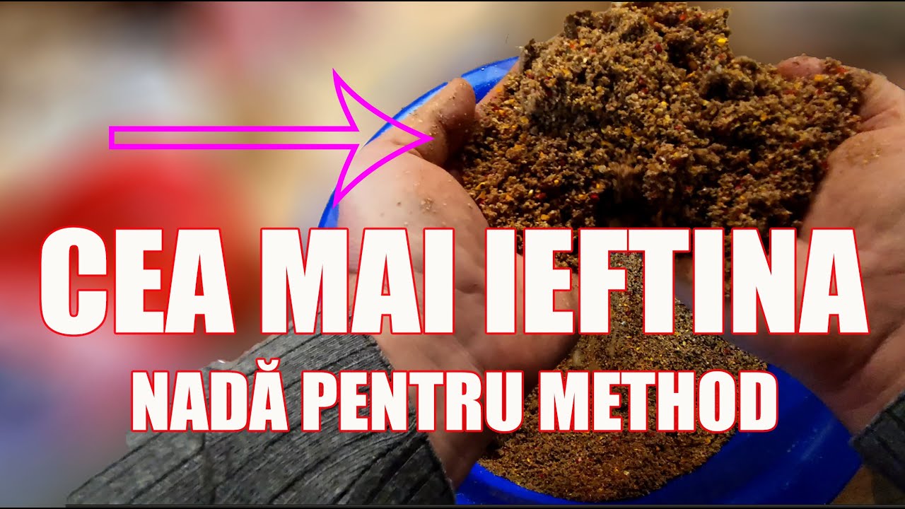 Cea mai ieftină nadă pentru pescuit la method feeder 2022..