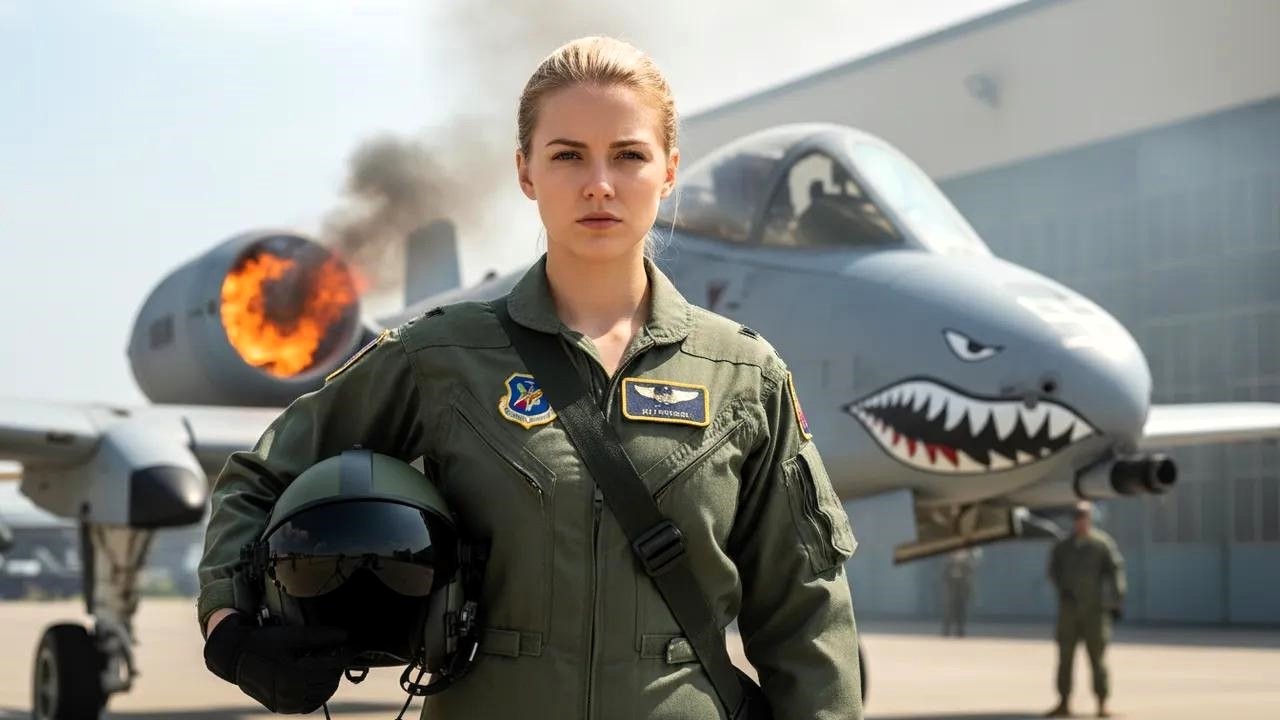 Generał powiedział, że to koniec, aż zapomniana pilotka ruszyła A-10 do boju znów