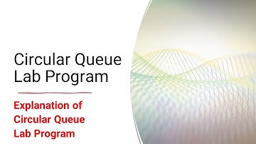 Circular Queue Lab Program