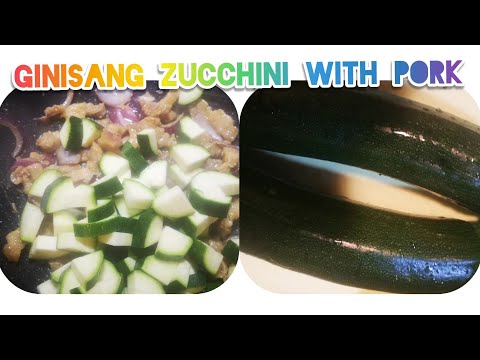 Pork With Zucchini Panlasang Pinoy