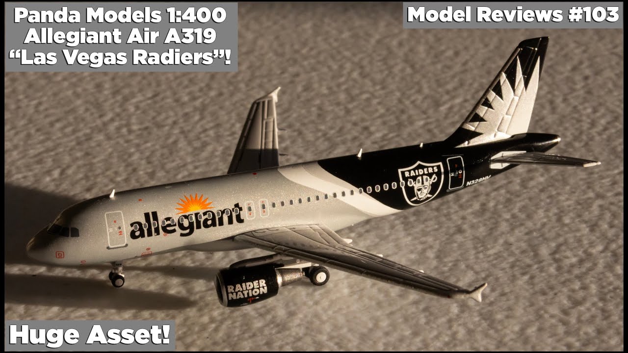 EPIC* Panda Models 1:400 Allegiant Air A319 