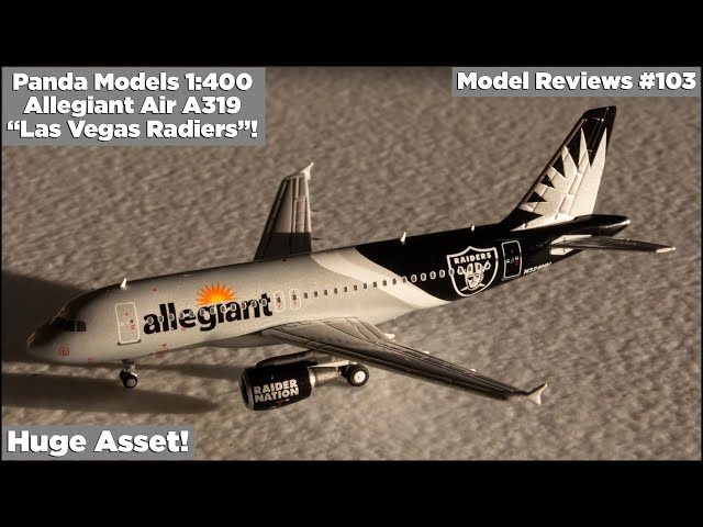 EPIC* Panda Models 1:400 Allegiant Air A319 