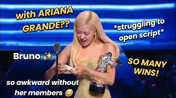 Blackpink made the VMAs feel like a local award show 😂