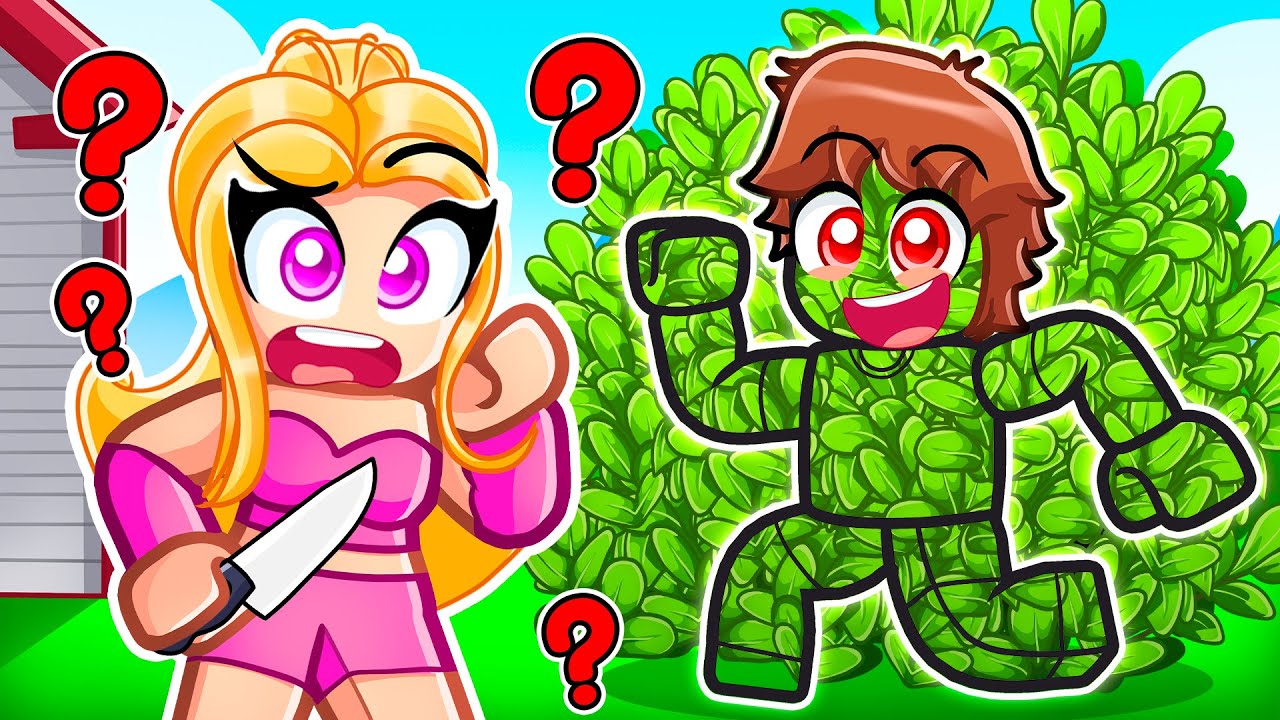 Я жульничал в камуфляжной игре Roblox со своими сумасшедшими фанатками..