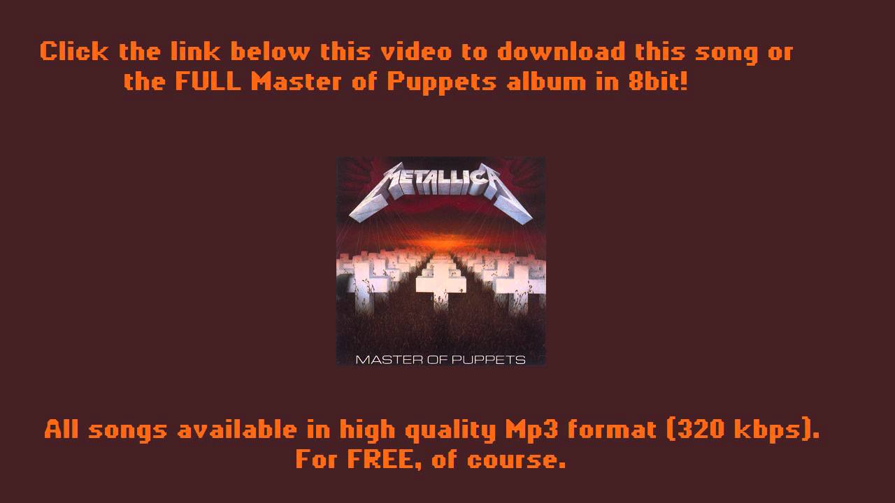 Metallica - Master of Puppets 8bit (NES style)