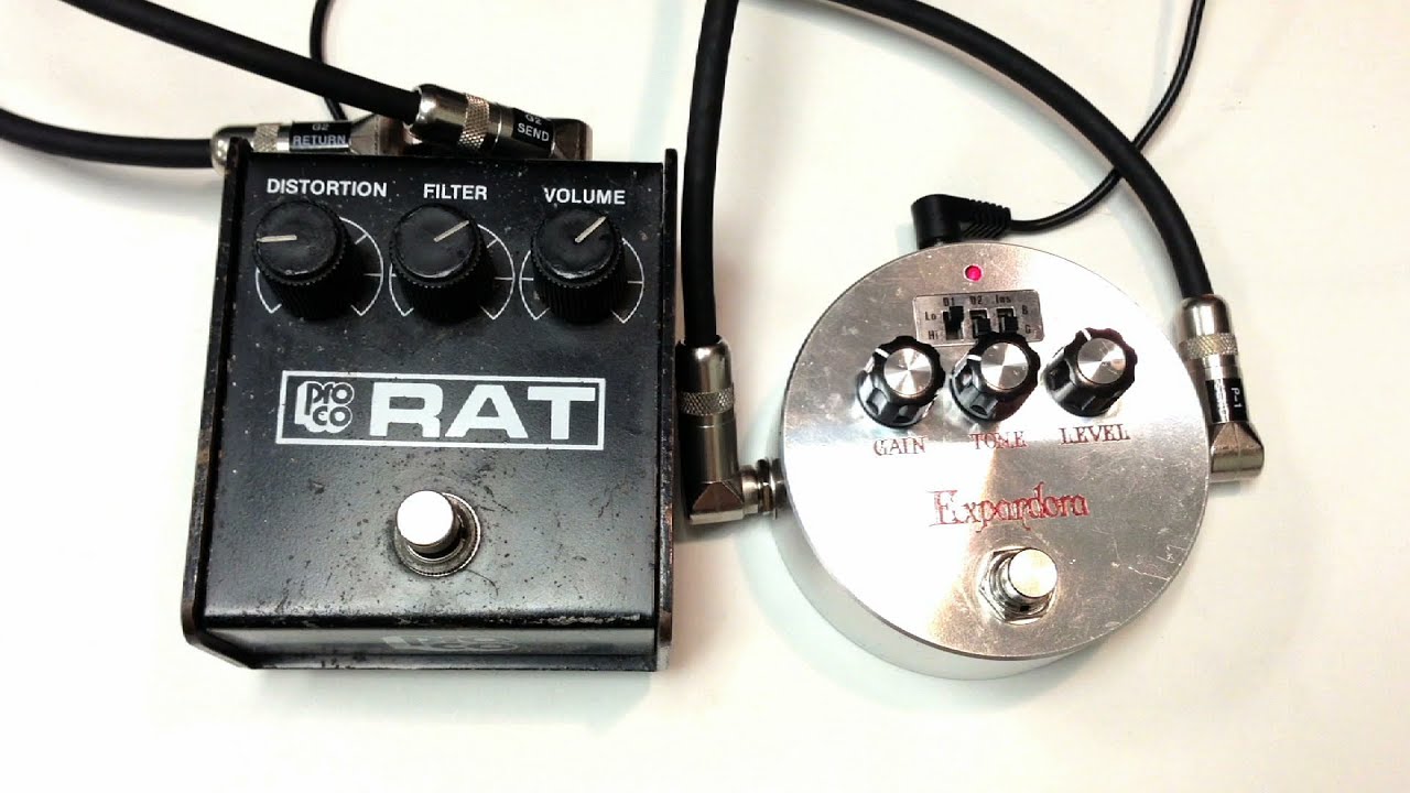 1986 ProCo RAT vs Bixonic Expandora - YouTube