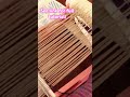 Weaving on the Hobby Girl Vintage Toy Loom