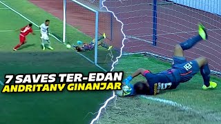 DILUAR AKAL MANUSIA ‼️ 5 Penyelamatan Gawang Edan Andritany Ardhiyasa Dibawah Gawang Persija Jakarta
