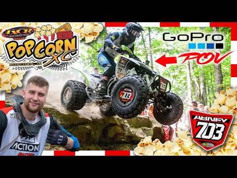 Awesome Rock Jump POV PRO ATV Racer Austin Abney IXCR Popcorn