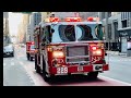 **RARE CATCH** OF FDNY ENGINE 229 & FDNY PURPLE K E229 RESPONDING ON 3RD AVE. IN MIDTOWN, MANHATTAN.