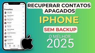 ✅🔥How to recover deleted contacts on iPhone without backup - STEP BY STEP 2025 screenshot 3