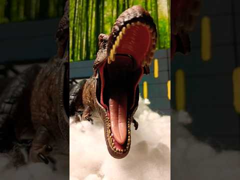 The T Rex Roar Trex Jurassicworldrebirth Funnyvideo Actionfigures Dinosaur Comedy 