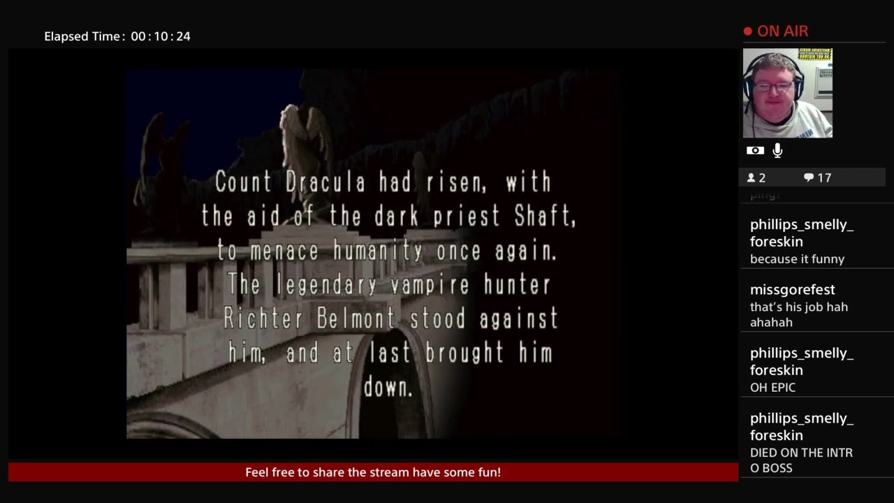 Paulkdragon plays: Castlevania Sympathy of the night (Part 1)