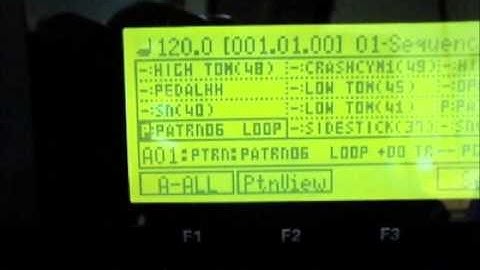 Pad status display mode (MPC1000 & MPC2500 JJ OS)