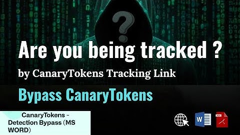 How to easily detect canarytokens tracking links