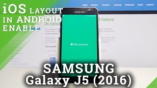 How to Download & Install iOS Launcher in SAMSUNG Galaxy J5 2016 – Apply iOS Look screenshot 5