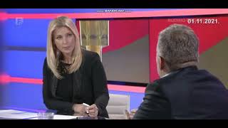 Voditeljka-Ceranic Kolika Je Trenutno Narusena Ta Sigurnost U Nasoj Zemlji Ja Sam Vas Pitala...