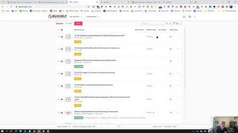 Blogely tutorials - Articles page