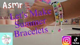 HOW TO MAKE MACRAME BRACELETS! SUMMER BRACELETS ☀️ ASMR 