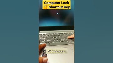 Computer PC Laptop Lock 🔐 shortcut Key #shorts #computer #viral #youtube #video
