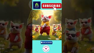 Funny Cute Pigs Dance Viral Videoලස්සන ඌරු නැටුම😂🐷🕺🔥 LOL Overload!'#shortsfeed #shorts #funny