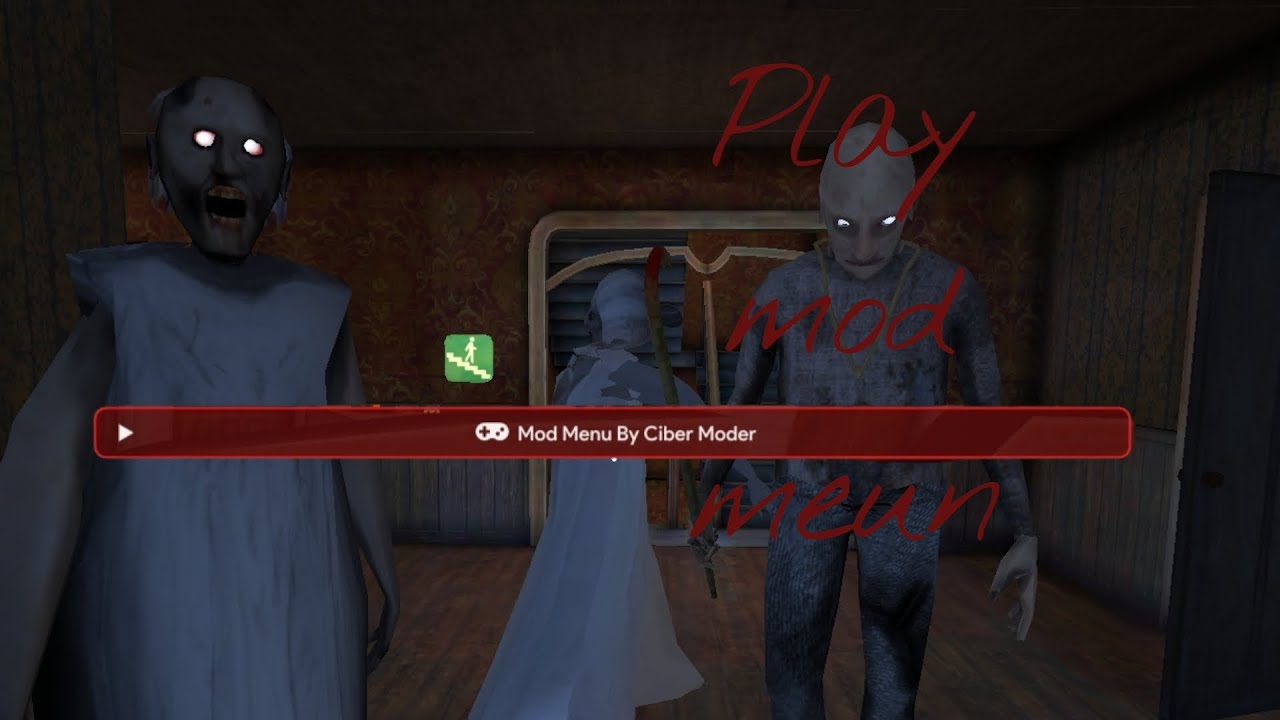 Granny 5 1.6 mod menu on play