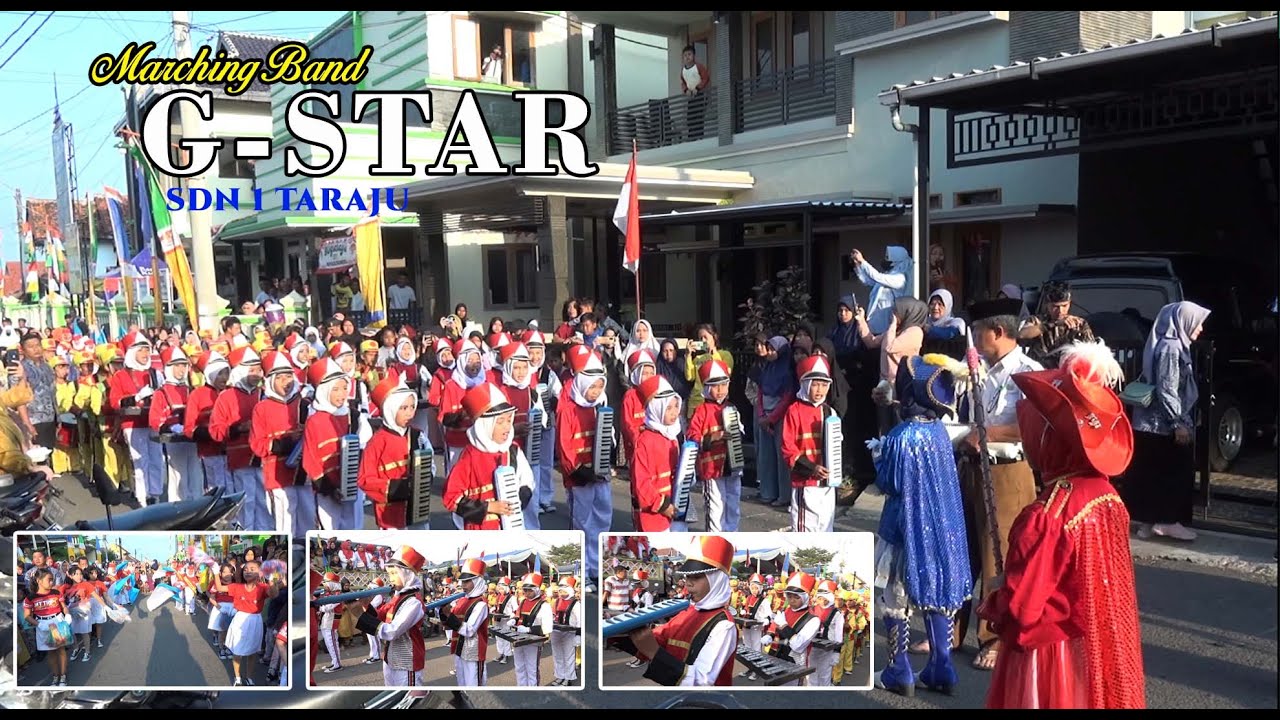 MARCHING BAND SDN 1 TARAJU // DALAM RANGKA PERESMIAN MASJID AL-ISTIQOMAH & BABARIT DESA TARAJU