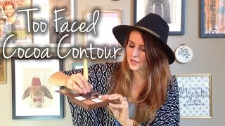 Too Faced Cocoa Contour Palette First Impressions & Swatches Cruelty-Free - Logical Harmony