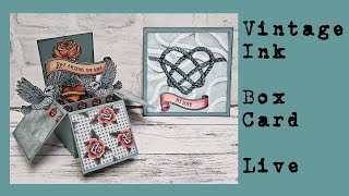 Why Not Wednesday! with Belinda!
Join Belinda for some Valentines inspiration using her Vintage Ink collection Why Not Wednesday! with Belinda!
